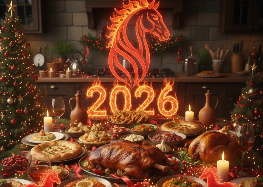 რა უნდა დავახვედროთ წითელ ცხენს საახალწლო სუფრაზე ჩინური ჰოროსკოპის მიხედვით?